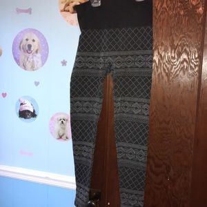High top waisted leggings size XL
